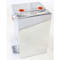 Aeroflow FABRIC ALLOY UNIV TANK 3L X 6 -8 ORB POLISHD WITH MOUNT TABS