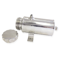 Aeroflow UNIVERSAL POWER STEER TANK 8'' X 3.5'' WITH -8 POLISHED