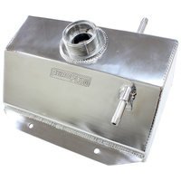 Aeroflow Performance Fabricated Radiator Overflow Tank - Polished