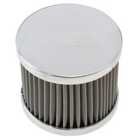 Aeroflow -8AN S/S BILLET BREATHER WITH FEMALE -8AN RE-USABLE