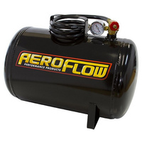 Aeroflow 5 GAL PORTABLE AIR TANK BLACK WITH TANK VALVE 125 MAX OPERAT