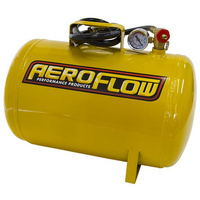 Aeroflow 5 GAL PORTABLE AIR TANK YELLOWWITH TANK VALVE 125 MAX OPERAT