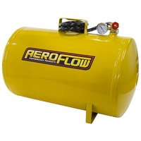 Aeroflow 10 GAL PORTABLE AIR TANK YELLOWITH TANK VALVE 125 MAX OPERAT