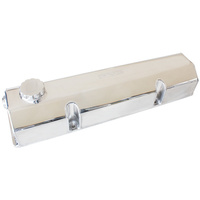 Aeroflow FABRICATED VALVE COVERS POLISHED suit SB CHEV -12ORB