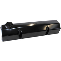 Aeroflow FABRICATED VALVE COVERS BLACK suit SB CHEV -12ORB