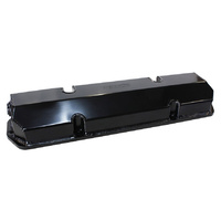 Aeroflow FABRICATED VALVE COVERS BLACK suit HOLDEN V8 LATE