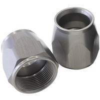 Aeroflow Kryptalon Series Replacement Hose End Socket Titanium 5-Pack AF7830-08