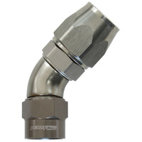 Aeroflow -10AN 45 DEGREE KRYPTALON FULL FLOW BIG BORE 1 PIECE
