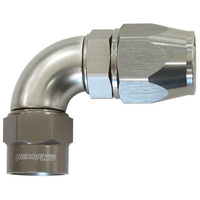 Aeroflow -10AN 90 DEGREE KRYPTALON FULL FLOW BIG BORE 1 PIECE