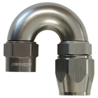 Aeroflow -10AN 180 DEGREE KRYPTALON FULL FLOW BIG BORE 1 PIECE