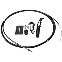 Aeroflow CHUTE RELEASE CABLE KIT 18 FEET OF CABLE BLACK KIT