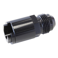 Aeroflow PUSH ON FUEL FITTING LS1 LTI 5/16 RETURN SIDE Black -6AN
