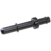 Aeroflow 5/16'' MALE TUBE TO 8MM / 5/16''Barb BLACK ADAPTER