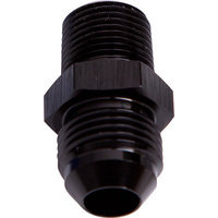 Aeroflow MALE FLARE -4AN TO 1/4'' NPT BLACK MALE FLARE TO NPT ADAPTE