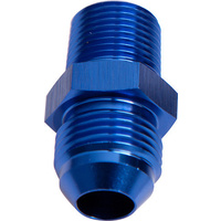 Aeroflow MALE FLARE -16AN TO 3/4'' NPT BLUE MALE FLARE TO NPT ADAPTER