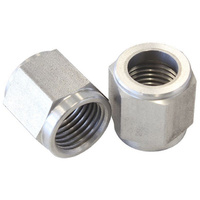 Aeroflow TUBE NUT -6 TO 3/8'' TUBE S/S S/S -6AN TO 3/8'' HARD LINE
