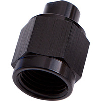 Aeroflow FLARE CAP FEMALE -8AN BLACK -8AN FEMALE BLANK OFF