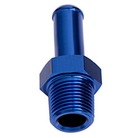 Aeroflow MALE 3/8'' NPT TO 5/8'' BARB BLUE MALE TO MALE