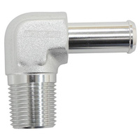 Aeroflow 90 DEG 1/8'' NPT TO -4 100/450 SERIES BRAIDED HOSE AN SIZE