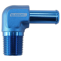 Aeroflow 90 DEG 3/8'' NPT TO -8 100/450 SERIES BRAIDED HOSE AN SIZE