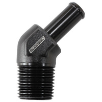 Aeroflow 45 DEG 3/8''NPT TO -6 100 / 450SERIES BRAIDED HOSE AN SIZE