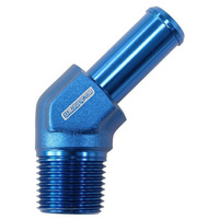 Aeroflow 45 DEG 3/8'' NPT TO -8 100/450 SERIES BRIADED HOSE AN SIZE