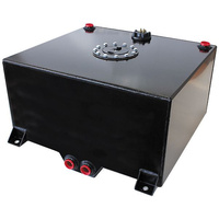 Aeroflow BLACK ALLOY FUEL CELL 57 LITRE15 US GALLONS WITH CAVITY/SEND