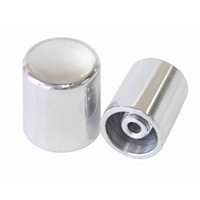 Aeroflow BILLET A/C CHARGE PORT COVER SUITS LARGE #6 & #8 CHARGE POR