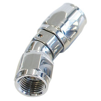 Aeroflow 880 Series Elite Full Flow Cutter Hose End -06AN Female to -06AN Hose 30-Degree AF887-08