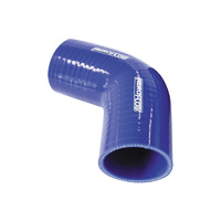 Aeroflow Silicone Hose 67 Deg; Blue I.D 2.50'' 63mm Wall 5.3mm 125mm Leg AF 9008-250