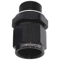 Aeroflow M12 X 1.5 TO -8 FEMALE SWIVEL BLACK WASHER SEAL