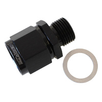 Aeroflow M18 X 1.5 TO -10 FEMALE SWIVELBLACK WASHER SEAL