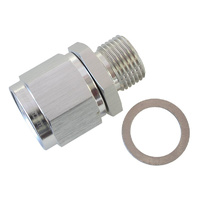 Aeroflow M18 X 1.5 TO -10 FEMALE SWIVELSILVER WASHER SEAL