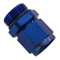 Aeroflow -6ORB TO FEMALE -6 SWIVEL NUT BLUE