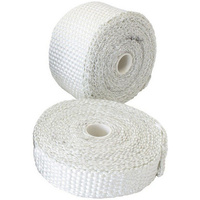 Aeroflow EXHAUST INSULATION WRAP2''X15FT15 FOOT WHITE ROLL