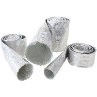 Aeroflow ALUMINISED SLEEVE 2-1/8-2-1/2''SILVER FINISH 3.7M / 12ft
