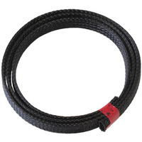 Aeroflow 1/2'' 7.6 METER HEAT FLEX BRAIDBLACK TIGHT WEAVE HIGH COVERAG