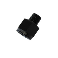 Aeroflow NPT PIPE REDUCER 1/8'' TO 1/4'' BLACK 1/8'' MALE TO 1/4'' FEMALE