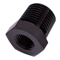 Aeroflow NPT PIPE REDUCER 1/2'' TO 1/4'' BLACK MALE TO FEMALE