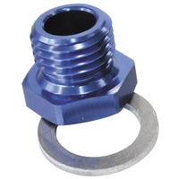 Aeroflow M18X1.5 PIPE REDUCER TO F/MALE1/8'' NPT BLUE