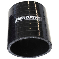 Aeroflow Silicone Hose Str Black I.D 1.75'' 45mm Wall 4.5mm 75mm Long AF 9201-175