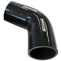Aeroflow Silicone Hose 67 Deg; Black I.D 2.25'' 57mm Wall 5.3mm 125mm Leg