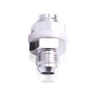 Aeroflow FUEL CELL FITTING -16AN SILVER FUEL CELL BULKHEAD FITT