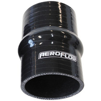 Aeroflow Silicone Hump Hose Str Black I.D 1.50'' 38mm Wall 4.5mm 100mm Long