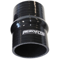 Aeroflow Silicone Hump Hose Str Black I.D 2.00'' 51mm Wall 5.3mm 100mm Long