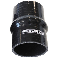 Aeroflow Silicone Hump Hose Str Black I.D 3.25'' 76mm Wall 5.3mm 100mm Long