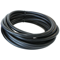 Aeroflow Silicone Vacuum Hose Black I.D1/4'' 6mm Wall 4mm 5 Foot 1.5m Roll