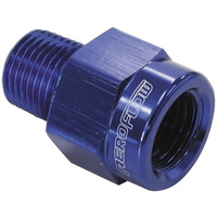 Aeroflow 1/8'' BSP male to 1/8'' NPT Female BLUE