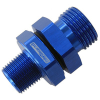 Aeroflow -10 ORB TO 3/8'' NPT COUPLER BLUE -10 ORB TO 3/8''