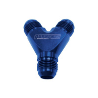 Aeroflow Y BLOCK -3AN BLUE 3X -3AN MALE